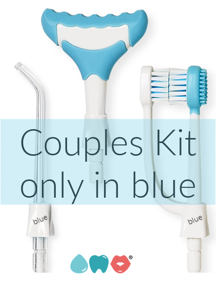 Couples Kit Stand Alone Set of 3 Flossing Accessories
