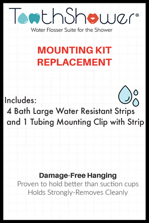 3M Command™ Large Water-Resistant Refill Strips, 4-Strips - ToothShower