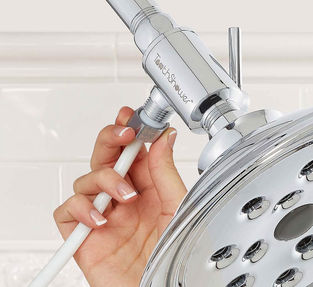 high quality water shower flosser custom made diverter valve for tooth shower 2th shower 